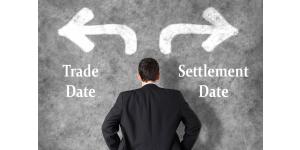 Trade date versus settlement date